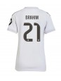 Billige Real Madrid Brahim Diaz #21 Hjemmedrakt Dame 2025-26 Kortermet